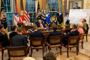 Trump hosts unprecedented Ukraine peace meeting with Zelenskyy and top European leaders at White House