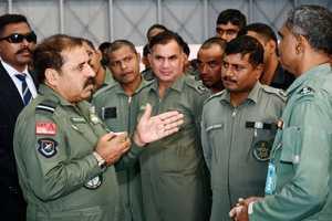 IAF Chief reviews operational preparedness of air bases in EAC
