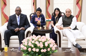 In Pics: Rajnath Singh, United Statesâ€™ Lloyd Austin hold bilateral defence meeting in Delhi