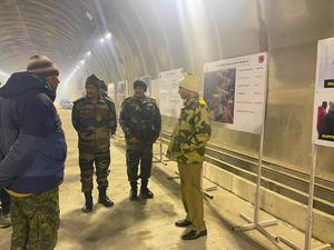 Se-la tunnel progress: ADG Border Roads Organization PKH Singh inspects strategic link to LAC
