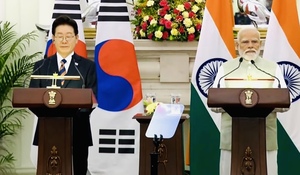 South Korean president Lee greets Modi on 25 years in office, looks forward to Seoul visit