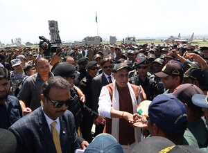 In Srinagar, Rajnath Singh delivers stern message to Pakistan, questions its capacity to handle nuclear weapons