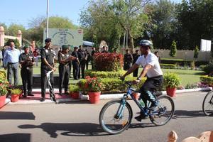 Konark Desert Bicycle Expedition flags-in at Jodhpur 