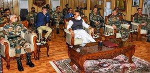 Eastern Ladakh: Rajnath Singh visits Ladakh and Srinagar to review security scenario