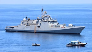 Indian Navy’s INS Tarkash seizes 2,500kg narcotics in western Indian Ocean