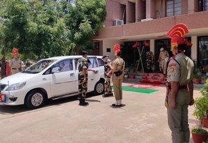 DG BSF arrives on two-day Gujarat visit, would review security scenario along Pak border