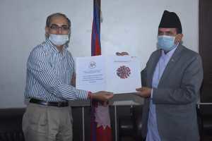 COVID-19: India hands over RT-PCR test kits to Nepal