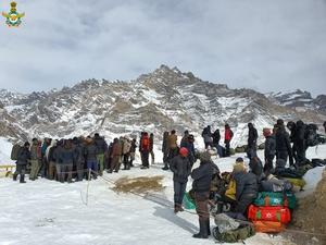 Chaddar Trek: IAF rescues 71 trekkers in Ladakh