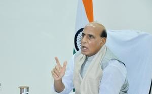 Will not compromise on national security: Rajnath Singh 