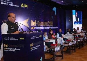 Innovation is key to self-reliance in defence sector: Rajnath Singh