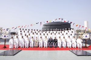 Vagir, fifth Kalvari-class Scorpene submarine, commissioned in Indian Navy