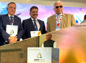 Aero India 2023: Crown Group Defence, Dynatron Services sign MoU with GRSE for warship MRO activities