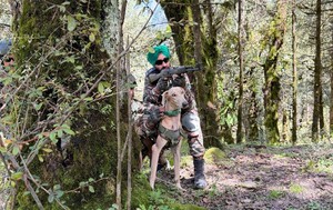 Four Indian Army dogs take part in Exercise Yudh Abhyas 2026