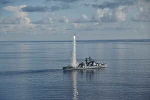 Indian Navy successfully tested BrahMos Missile in the Bay of Bengal