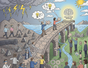 The Perils of Partial Rationality: A path to collective wisdom