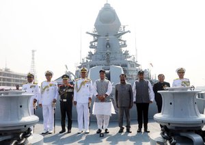 INS Mormugao commissioned. Know about Indian Navy’s latest indigenous stealth destroyer