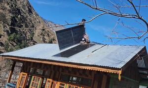 Simari village in Jammu & Kashmir’s Karnah valley illuminated in tribute to fallen hero Colonel Santosh Mahadik