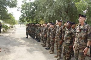 French Army contingent arrive for Exercise Shakti at Bikaner