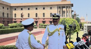 Admiral Dinesh Kumar Tripathi: A tenure defined by steel, sea, and Operation Sindoor