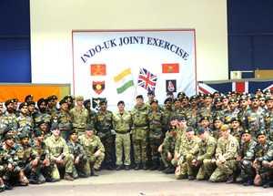 Troops of India and UK commence 5th edition of exercise Ajeya Warrior 