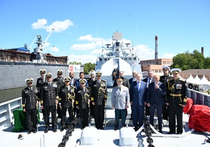 Indian Navy commissions stealth frigate INS Tamal in Russia