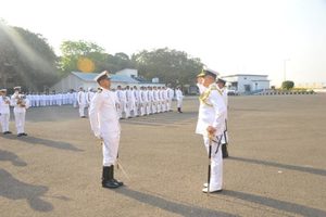 Rear Admiral Rajesh Pendharkar assumes charge as FOC Maharashtra Naval Area