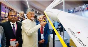 Andhra Pradesh CM Chandrababu Naidu inaugurates AKSI Aerospace’s Agni Kalash combat drone at Vijayawada