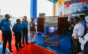 MR-SAM air defence system inducted in IAF; Rajnath Singh remembers APJ Kalam.