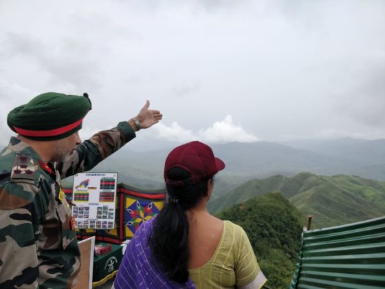 Sitharaman visits Myanmar border