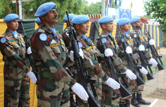 Indian peacekeepers in Sudan awarded UN medal