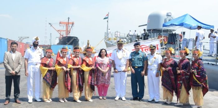 Indian Naval warship reaches Indonesia
