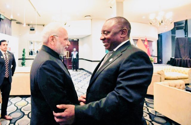 2018 BRICS Summit: Modi arrives in South Africa