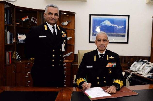 VAdm G AShok Kumar assumes charge of Indian Navy vice chief