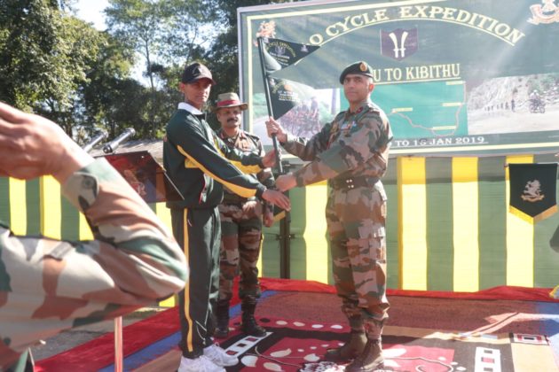 Army’s Dao Division conducts cycle expedition from Tezu to Kibithu and back