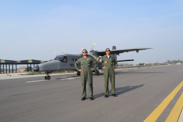 In a first, women crew undertake Parallel Taxi Track in Dornier