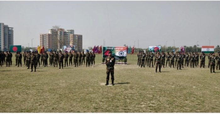 Indian and Bangladesh Armies conclude “Sampriti” exercise at Tangail