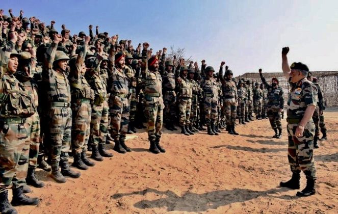Army Chief visits Rajasthan border areas