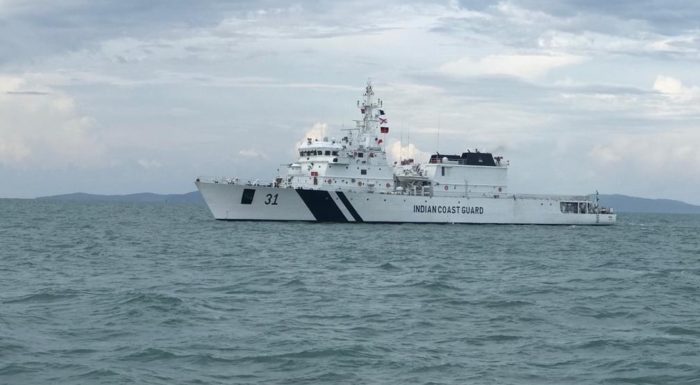 ICG Ship makes goodwill visit to Cambodia