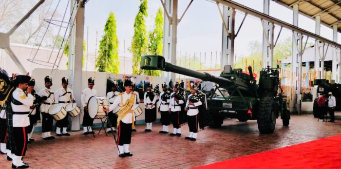 Dhanush 155-mm field gun enters Indian Army
