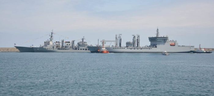 Indian Navy’s warships- INS Kolkata and INS Shakti at Busan, South Korea to participate in ADMM-PLUS