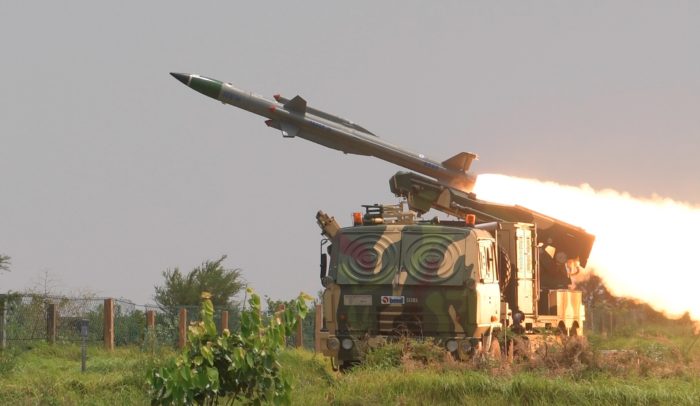 DRDO test fires AKASH MK1S Missile off Odisha coast