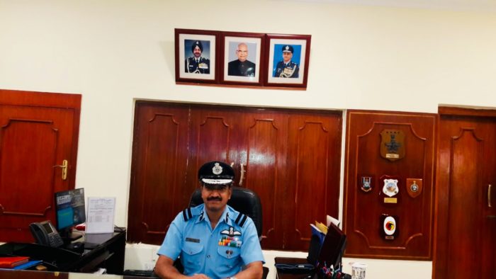 Air Commodore Venkat Mare assumes charge as Barjhar air base