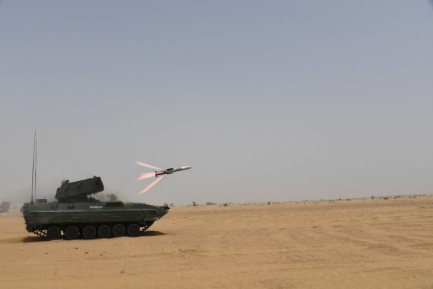Army successfully tests 3rd generation Anti-Tank Guided Missile NAG at Pokhran range